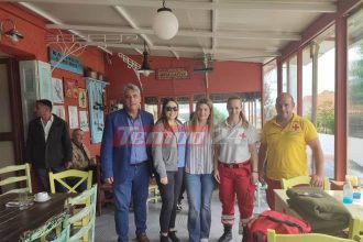 Επίδειξη πρώτων βοηθειών από τον Σύλλογο Αλισσαίων "Ο Πείρος"