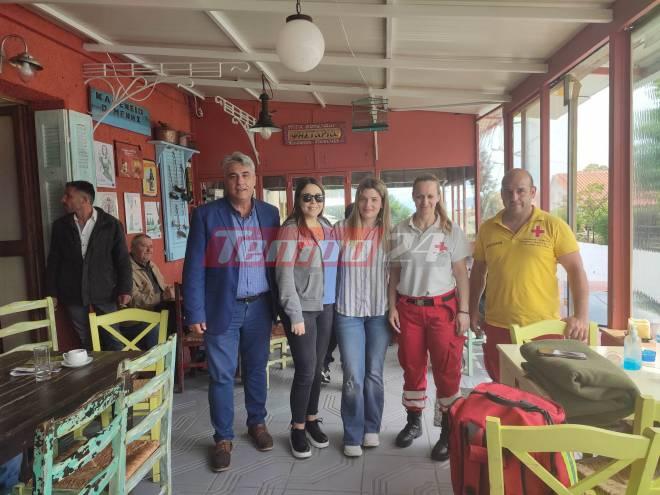 Επίδειξη πρώτων βοηθειών από τον Σύλλογο Αλισσαίων "Ο Πείρος"