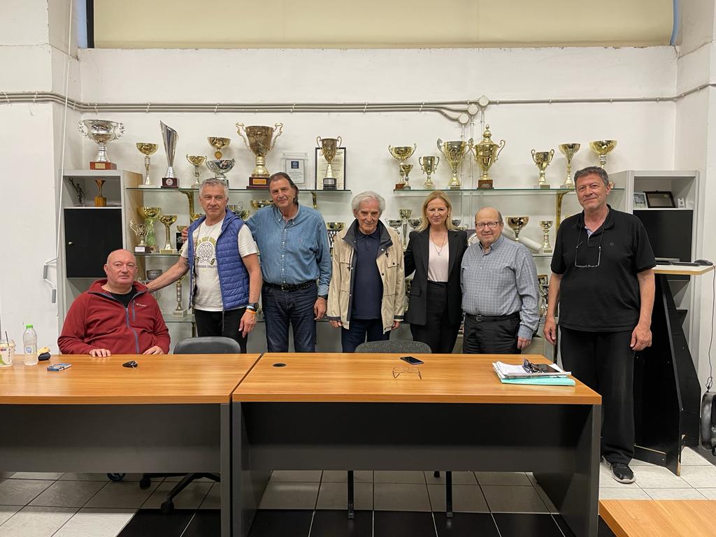 Η Ευσταθία Γιαννιά στο γήπεδο του Απόλλωνα