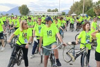 Χαράλαμπος Μπονάνος: Ποδηλατάδα στο κέντρο της πόλης