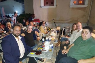 Ο Αντώνης Χαροκόπος στη γιορτή του Ψαθόπυργου