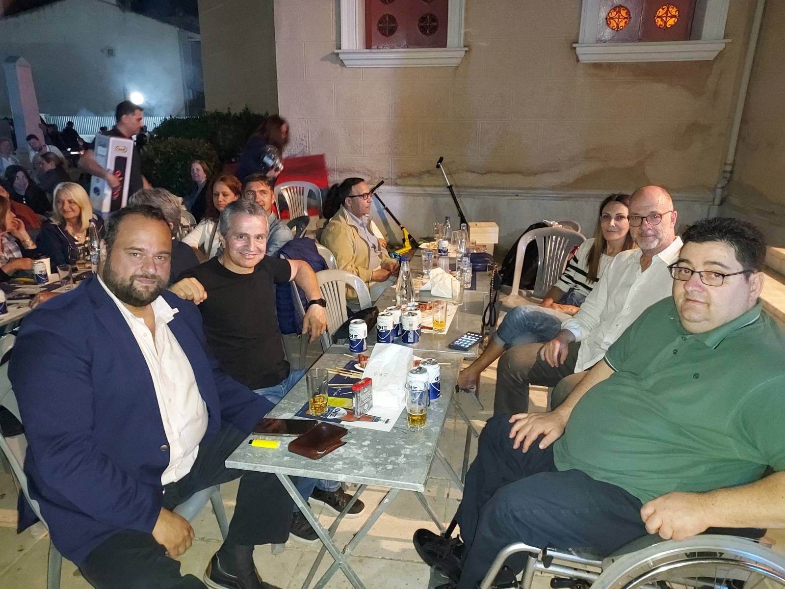 Ο Αντώνης Χαροκόπος στη γιορτή του Ψαθόπυργου