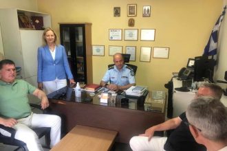 Συνεχίζει καθημερινά τις περιοδείες της στην Αχαΐα η Ευσταθία Γιαννιά