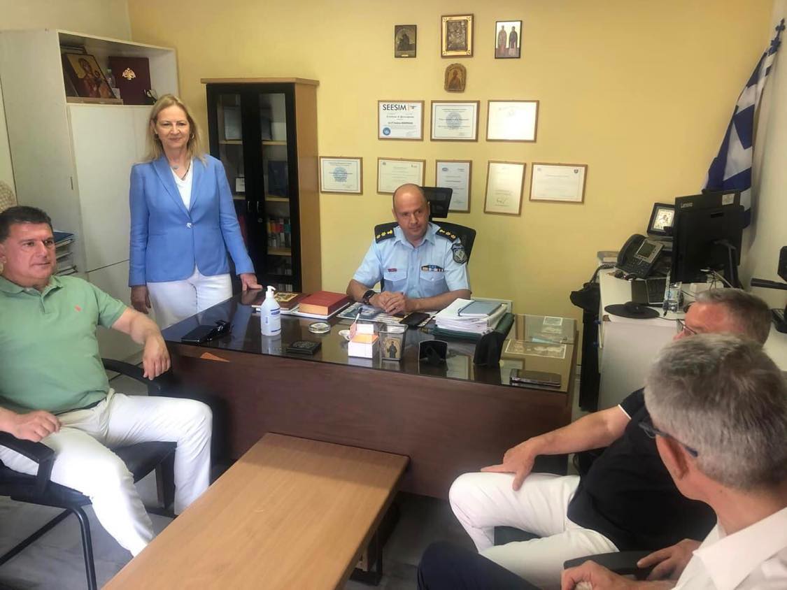 Συνεχίζει καθημερινά τις περιοδείες της στην Αχαΐα η Ευσταθία Γιαννιά