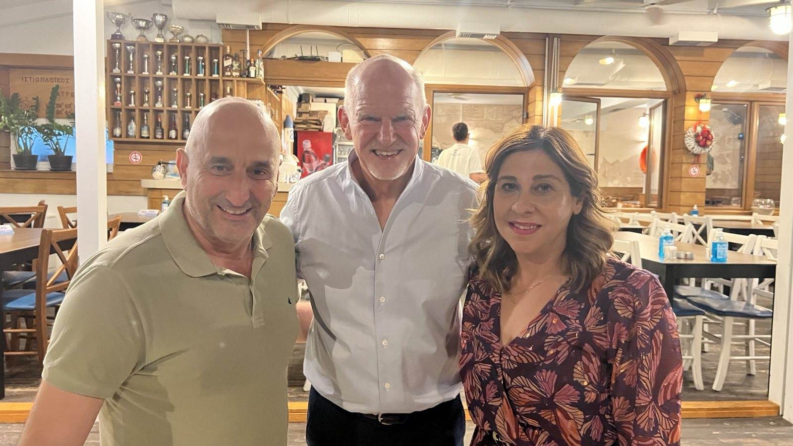 Συζήτηση με τον Γιώργο Παπανδρέου