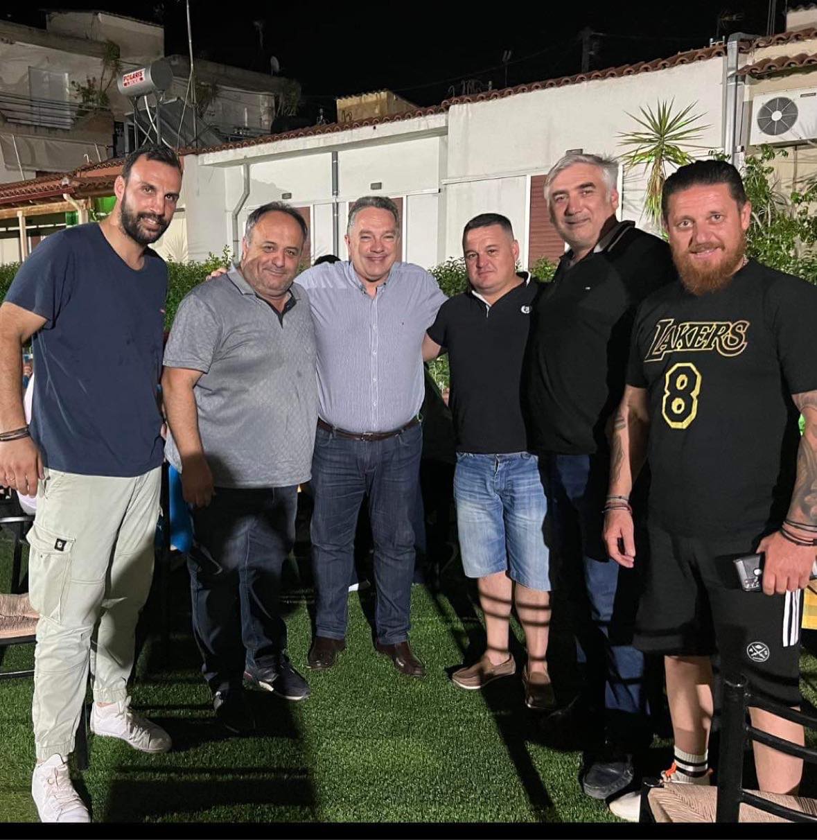 Ο υποψήφιος Δήμαρχος Πατρέων Κώστας Σβόλης στην Περιβόλα (ΦΩΤΟ)