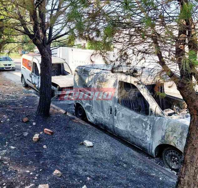 Ανάληψη ευθύνης από αντιεξουσιαστές για το μπαράζ εμπρηστικών επιθέσεων σε οχήματα εταιρειών στην Πάτρα (ΔΕΙΤΕ ΝΕΕΣ ΦΩΤΟ)