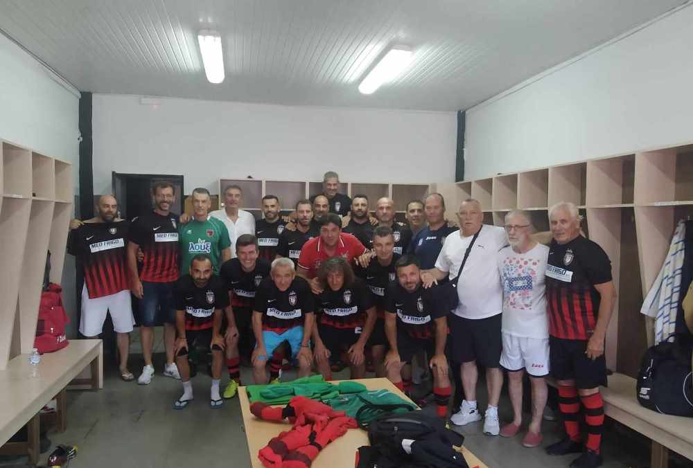 Συζήτηση με τους Παλαιμάχους της Παναχαϊκής είχε ο Αντιδήμαρχος Τάκης Πετρόπουλος