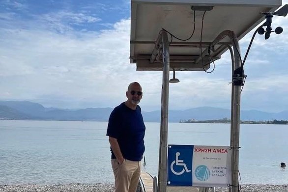 Χαρ. Μπονάνος: Ετοιμάζεται το seatrac στην παραλία του Αγίου Βασιλείου ΦΩΤΟ