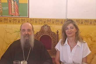 Στον Παντοκράτορα για την σημερινή γιορτή η Βίβιαν Σαμούρη