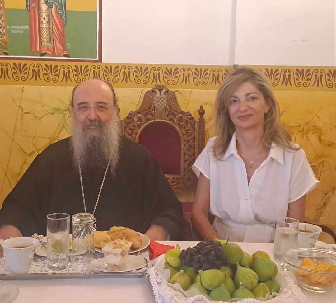 Στον Παντοκράτορα για την σημερινή γιορτή η Βίβιαν Σαμούρη