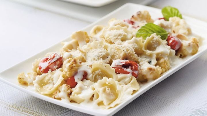 Τορτελίνια με σάλτσα γιαουρτιού