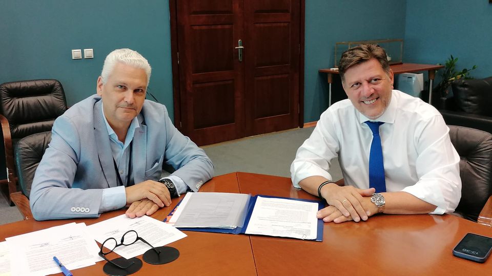 Ο Φωκίων Ζαΐμης με τον υπουργό Εμπορικής Ναυτιλίας για την προμήθεια νέων drones