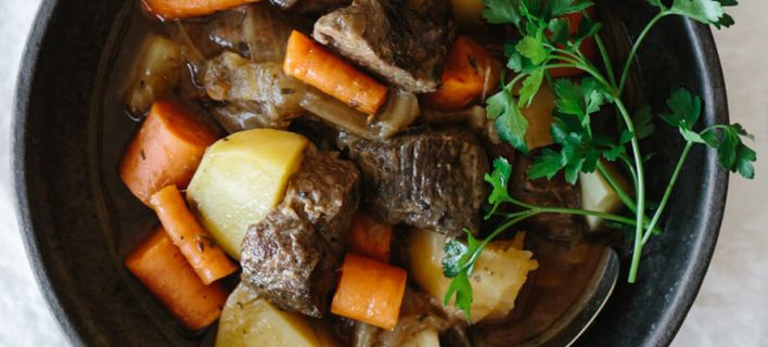 Ιρλανδικό αρνί με μπύρα Guinness