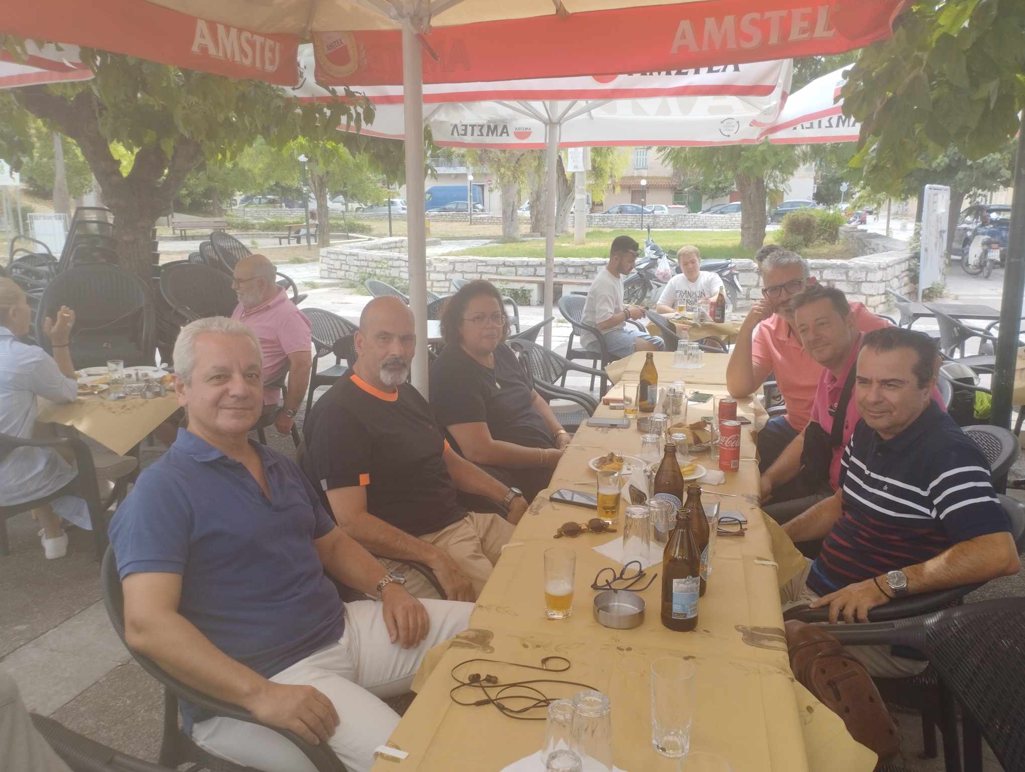 Χ. Μπονάνος: Φιλική κουβέντα με δημοσιογράφους