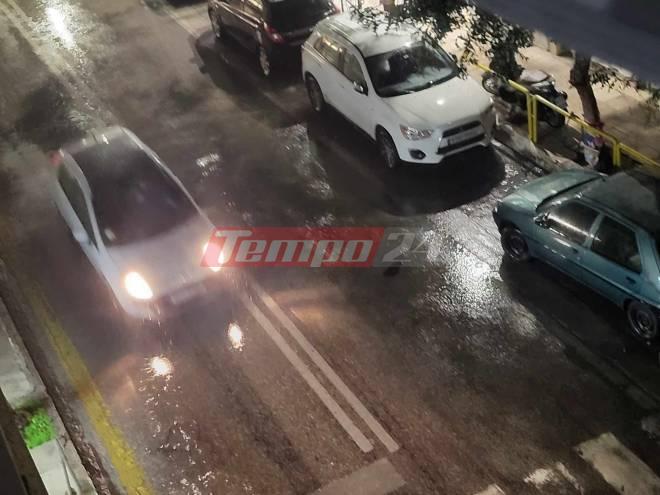 Νέα κακοκαιρία: Έντονη βροχόπτωση στην Πάτρα (ΒΙΝΤΕΟ)