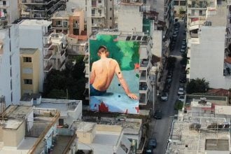 Έτοιμη η 1η τοιχογραφία του 7ου Διεθνούς Street Art Festival Πάτρας