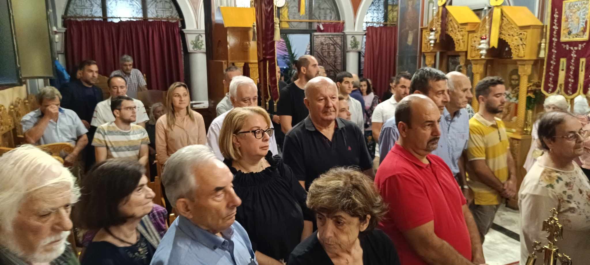 Η παράταξη «Πάτρα Ενωμένη» στους εορτασμούς της Αγίας Ειρήνης Ριγανοκάμπου