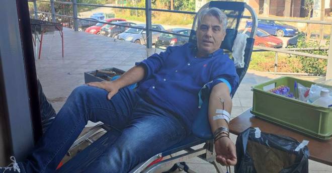 Με αιμοδοσία ξεκίνησε ο μήνας για τον Δημήτρη Μπαρμπούνη!