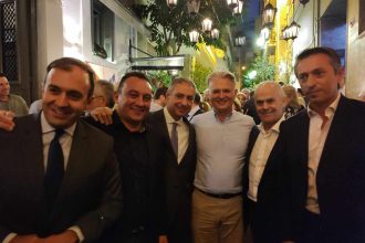 Ο Γιάννης Καρβέλης στην Αθήνα για τον υποψήφιο Περιφερειάρχη Πελοποννήσου Δημήτρη Πτωχό