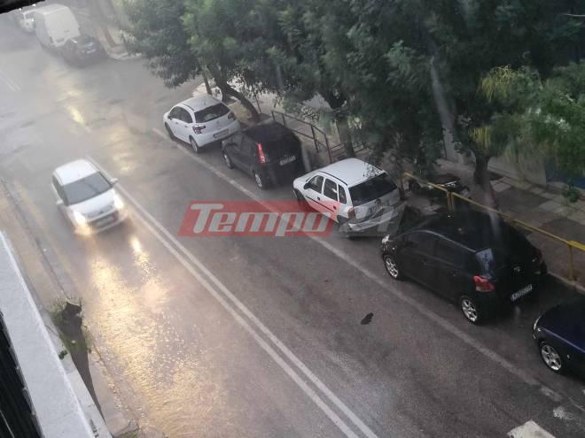 Το κύμα κακοκαιρίας "χτυπά" την Πάτρα - ΒΙΝΤΕΟ