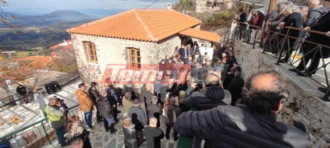 Εγκαινιάστηκε η ανακαινισμένη οικία του Γέρου της Δημοκρατίας στο Καλέντζι - Θα λειτουργεί ως μουσειακός χώρος