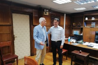 Φωκίων Ζαΐμης: Συνάντηση με τον υφυπουργό Χάρη Θεοχάρη