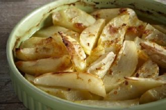 Πορτοκαλένιες πατάτες στο φούρνο