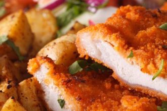 Τηγάνι τέλος -Τα πιο λαχταριστά σνίτσελ φτιάχνονται στον φούρνο