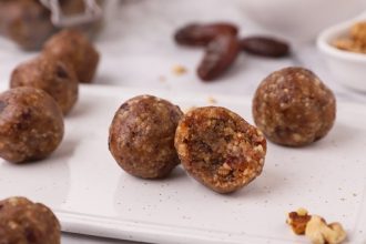 Energy balls με ξηρούς καρπούς και cranberries