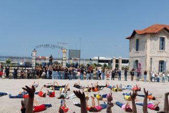 Μια μπάλα ανθρωπιάς με χίλια χρώματα από όλα τα παιδιά μαζί, στα Παλαιά Σφαγεία - ΦΩΤΟ