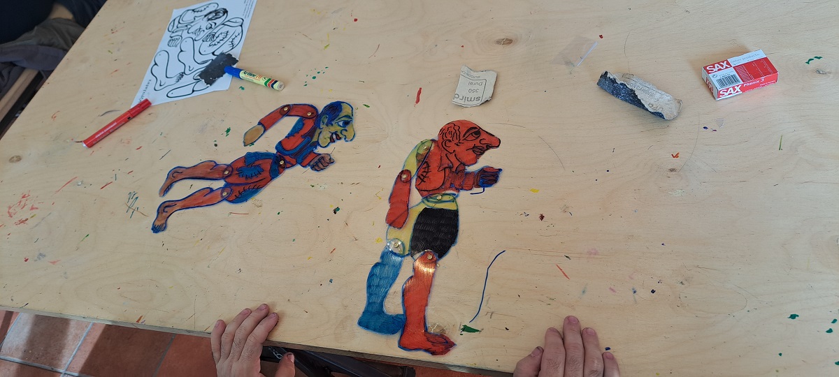 Μέλη του ΚΔΑΠ ΜΕΑ «Άμπετ Χασμάν» στο εκπαιδευτικό πρόγραμμα «Ο Καραγκιόζης στο Θέατρο Σκιών»