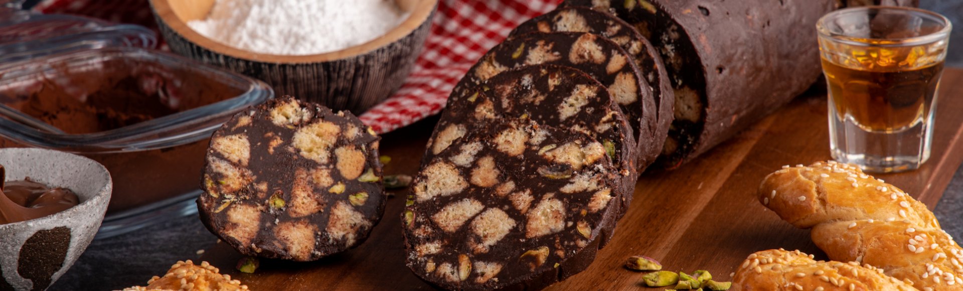 Μωσαϊκό με κουλουράκια βουτύρου