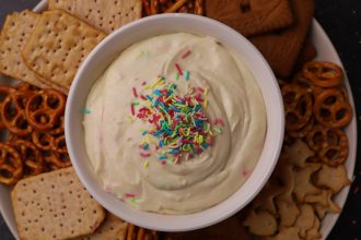 Χριστουγεννιάτικο dip για μπισκότα