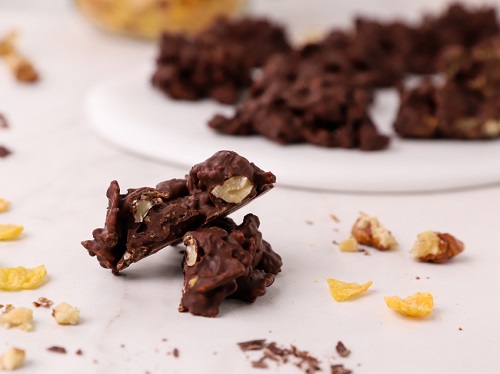 Σοκολατάκια με corn flakes