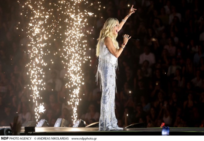 Άννα Βίσση: Μάγεψε 60.000 θεατές στο Καλλιμάρμαρο σε μία ιστορική συναυλία