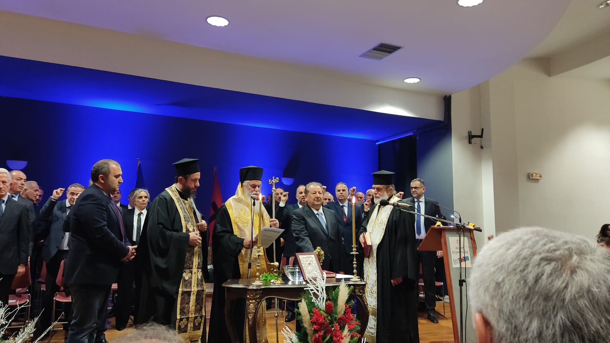 Ορκίστηκε το νέο δημοτικό συμβούλιο Αιγιάλειας