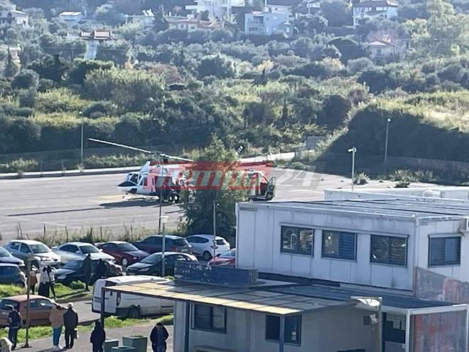 Επείγουσα διακομιδή από την Ιθάκη στο Πανεπιστημιακό Νοσοκομείο της Πάτρας - ΒΙΝΤΕΟ