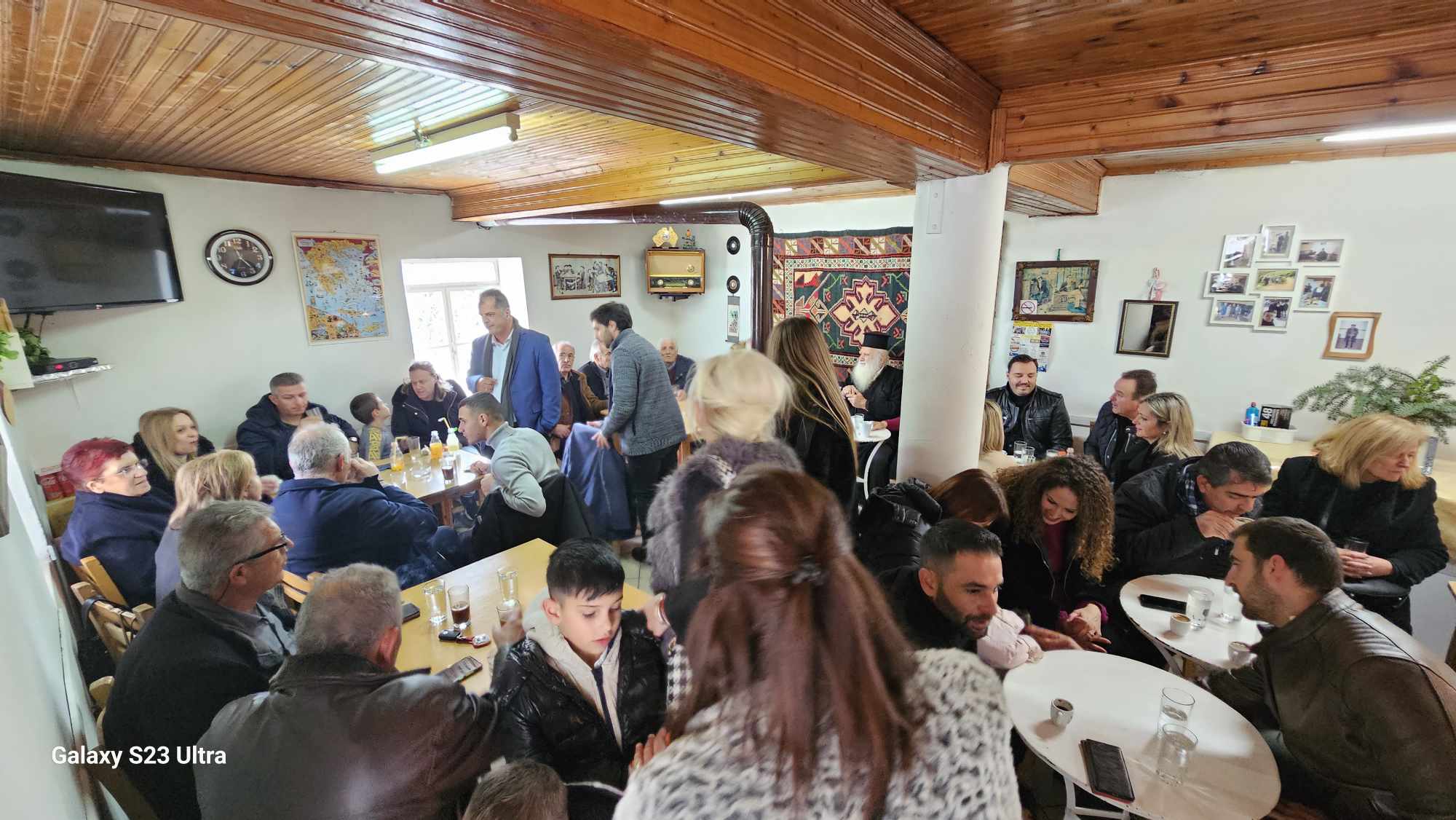 Με μεγάλη επιτυχία πραγματοποιήθηκε η κοπή της πρωτοχρονιάτικης πίτας στο Μικρό Ποντιά Καλαβρύτων