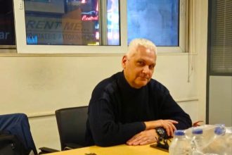 Ξενύχτησε στο συντονιστικό κέντρο της πυροσβεστικής ο αντιπεριφερειάρχης Αχαΐας Φωκίωνας Ζαΐμης