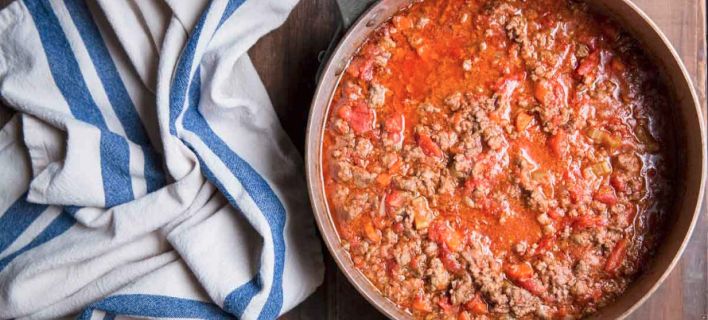 Κιμάς για μπολονέζ