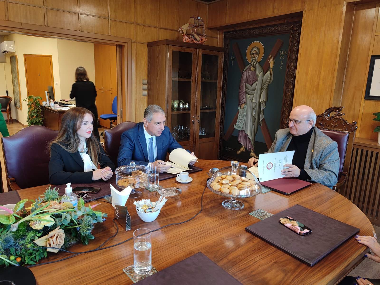 Μνημόνιο Συνεργασίας μεταξύ της 6ης ΥΠΕ και του Πανεπιστημίου Πατρών για την ψυχική υγεία των φοιτητών