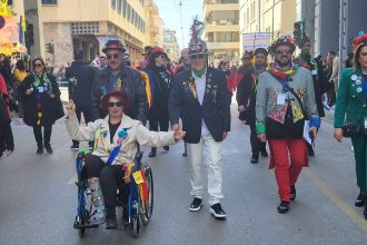 Ήρα Κουρή: Στο Καρναβάλι και με αμαξίδιο!