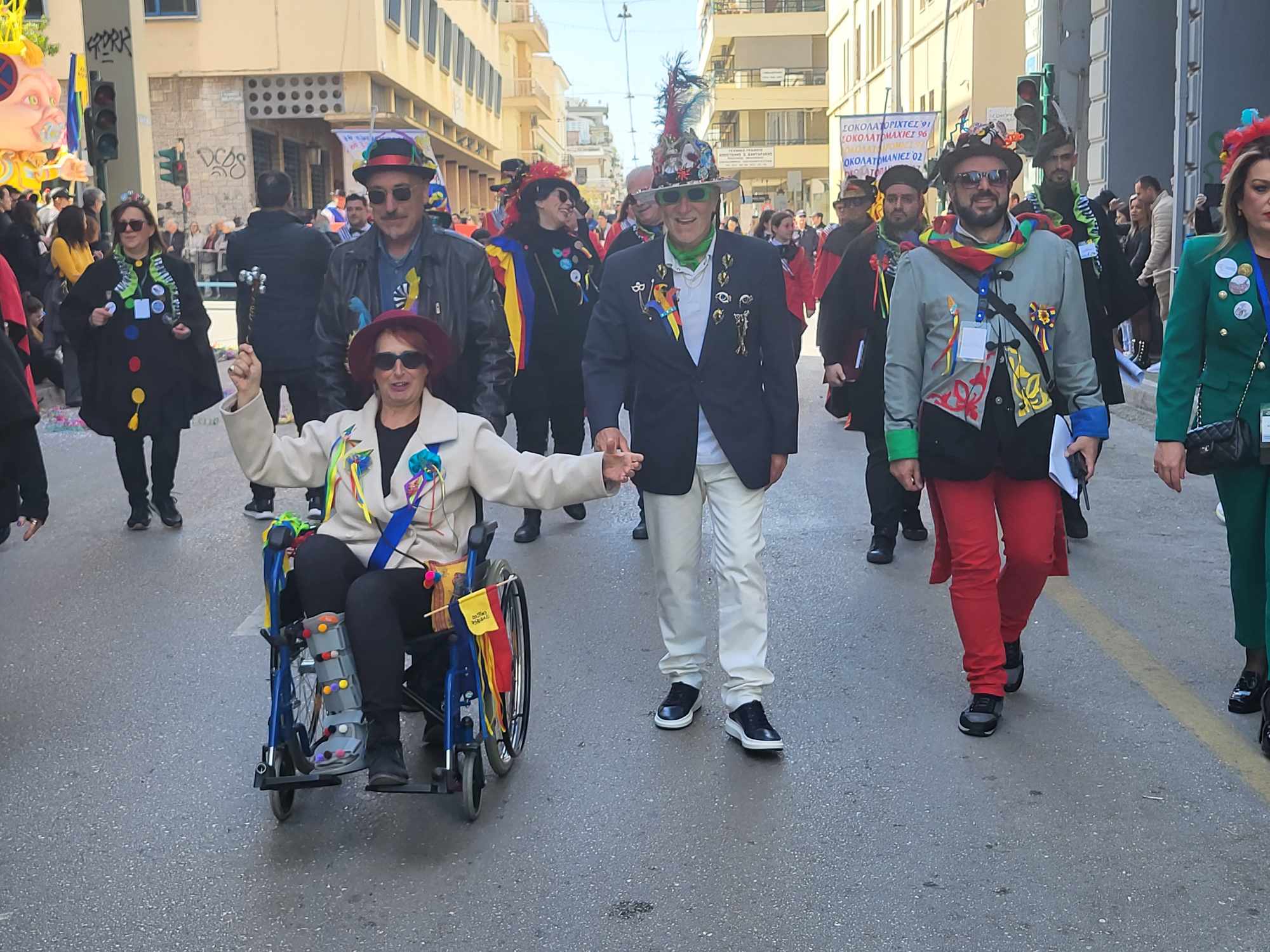 Ήρα Κουρή: Στο Καρναβάλι και με αμαξίδιο!