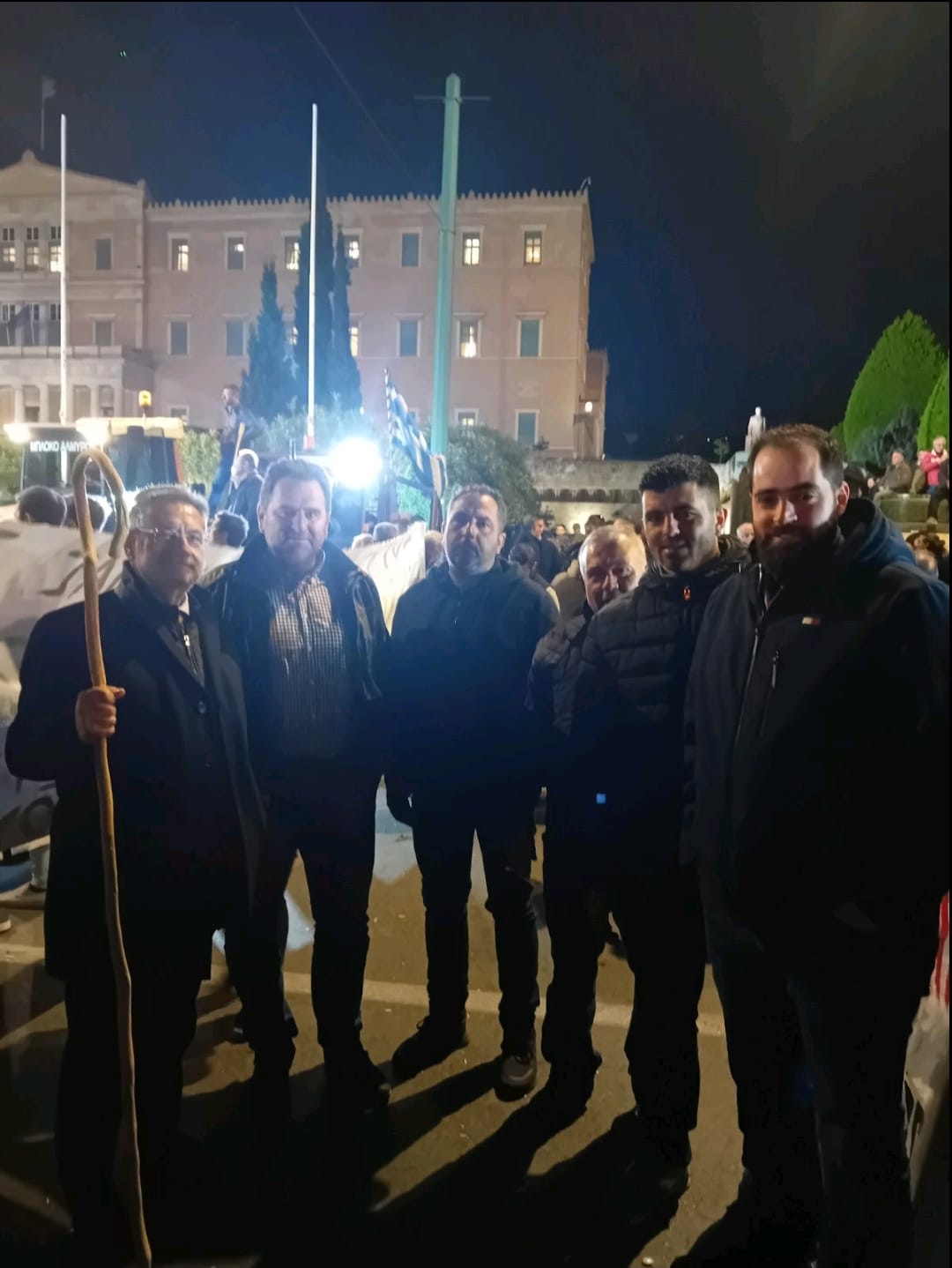 Ο Ανδρέας Παναγιωτόπουλος με γκλίτσα!