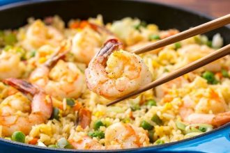 Ρύζι με γαρίδες για ατελείωτη απόλαυση!