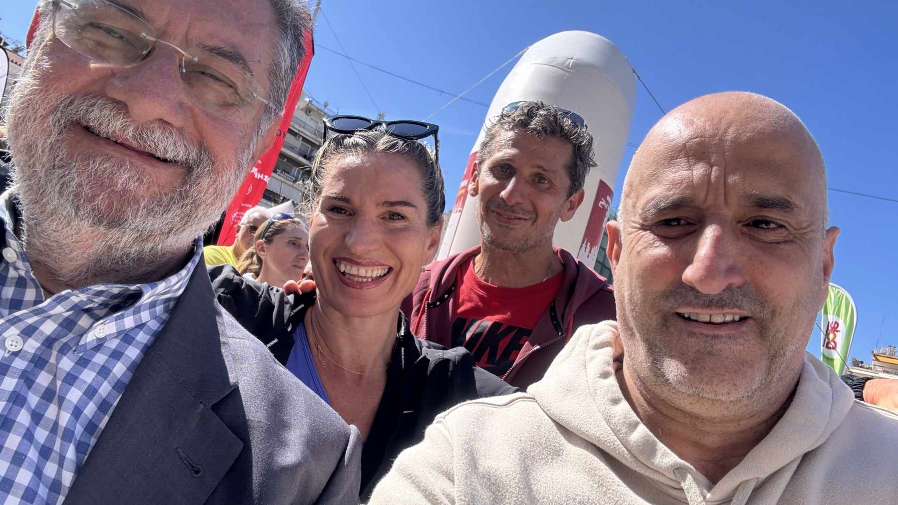 Πήγαν στον ημιμαραθώνιο, αλλά όχι για να τρέξουν!