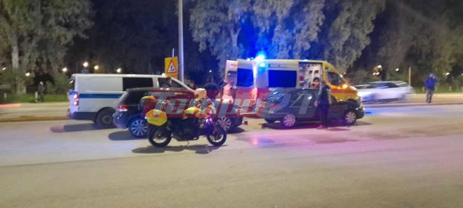 Πάτρα: Τροχαίο στην Ακτή Δυμαίων - Τραυματίστηκε γυναίκα (ΦΩΤΟ)