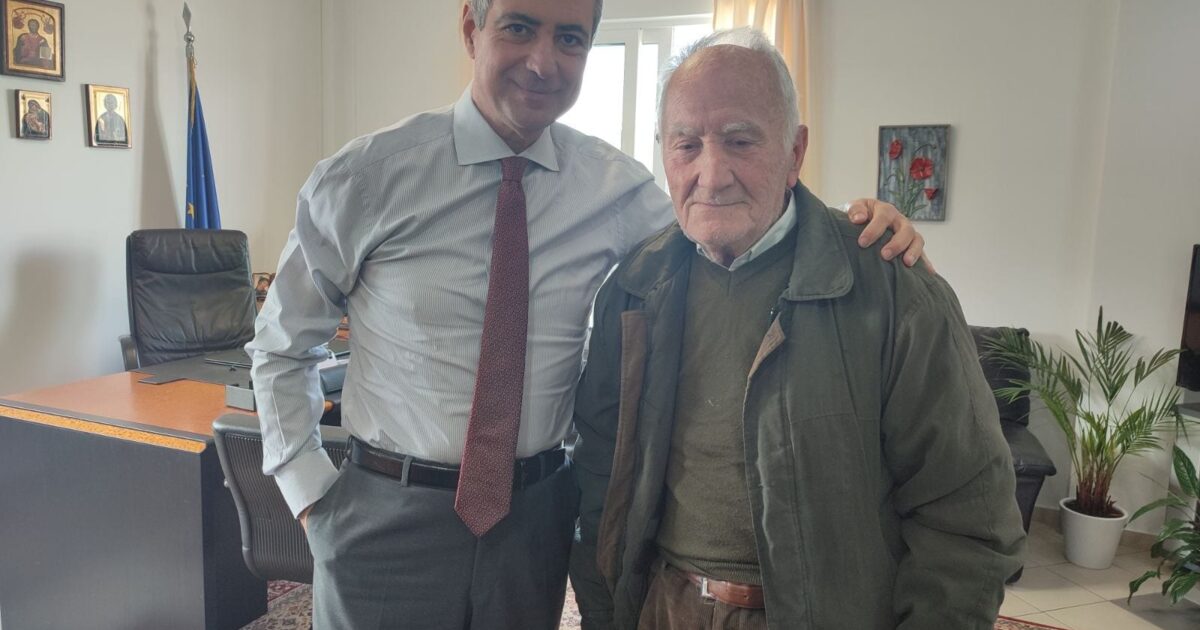 Συγκινητική προσφορά στην 6η ΥΠΕ από τον Ανδρέα Μουτούση