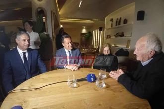 Πάτρα: Η ξεχωριστή συνάντηση του Άδωνι Γεωργιάδη (ΦΩΤΟ)